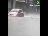 مرگ 10 تن در بارش‌های موسمی در کراچی پاکستان