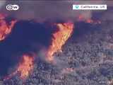 آتش‌سوزی گسترده در شمال لس‌آنجلس