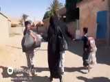 رفتار نیروهای فاطمیون با خانواده فرار کرده از چنگال داعش