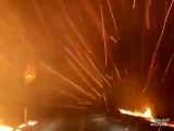 آتش سوزی مهیب در مناطق جنگلی «واکاویل» کالیفرنیا