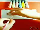 آموزش نقاشی دختر