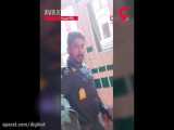 اولین فیلم از لحظه شهادت و جنازه با لبخند حامد ضابط ، پلیس شهید تهران