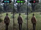 مقایسه گرافیکی Red Dead Redemption 2 در کنسول و کامپیوتر-720p 