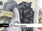 ثبت بزرگترین مجموعه نقاشی های دیواری در برزیل