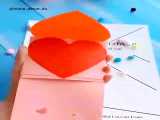 اریگامی قلب❤