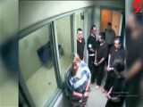فرار زیرکانه یک زندانی از دست پلیس در آسانسور دادگاه