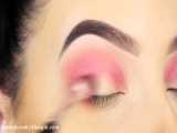 دخترونه :: آموزش آرایش چشم دودی بنفش