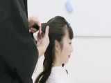 آموزش مدل مو دخترانه ژاپنی رول کج- مومیس مرجع و مشاور مو 