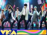 اجرای آهنگ Dynamite بی‌تی‌اس BTS در مراسم Video Music Awards 2020