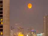 عکاسی تایم لپس طلوع ماه و غروب ماه