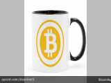 (dssminer.com cloudmining and automated trader BOT) Bitcoin Mug Coffee Milk Cera