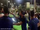 درگیری فیزیکی بازیکنان و طرفداران استقلال در مهرآباد + فیلم