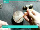 آموزش ساخت زیورآلات با سیم مسی | زیورآلات دست ساز مسی ( دستبند با سنگ تزئینی )