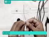آموزش ساخت دستبند و کیف چرم | هنر چرم دوزی (بافت دستبند چرمی)