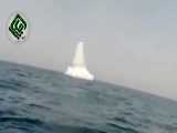 شلیک موشک کروز زیردریایی ارتش