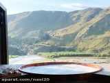 استخرهای آب گرم با چشم انداز تماشایی - نیوزلند
