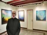 بازدید و تحلیل دکتر شاه حسینی از نمایشگاه آقای قدیریان