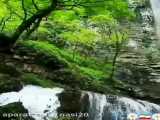 آبشار اَگردگرد روستای  شفیع_آباد فندرسک  گلستان 