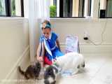 ناستیا و استیسی - ناستیا و برنامه روزمره در خانه با بچه گربه ها - استیسی شو