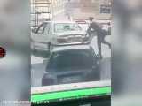 بنزین دزدی در پمپ بنزین قزوین