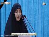سخنرانی زینبی دختر سردار سلیمانی در دانشگاه