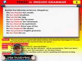 English Grammar  TENSE  Present Perfect  Third Singular Person  Negative