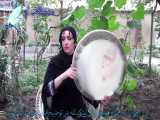 موسیقی سنتی -تکنوازی دف با ریتم آهنگ غوغای ستارگان اصفهانی- دف نوازی اصیل ایرانی