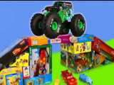 ماشین بازی کودکانه :: اسباب بازی های کامیون هیولا