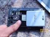 جدا کردن باتری LG G3 و انجام soft reset 