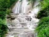 آبشار آهکی اسکلیم رود یکی از آبشارهای زیبا و جذاب سوادکوه
