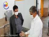 گزارش تصویری از حضور مسئول نظارت و کنترل بهداشتی اداره دامپزشکی تبریز