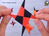 آموزش اریگامی - ساخت ستاره نینجا
