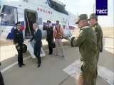 بازدید پوتین از مرحله اصلی رزمایش  قفقاز-۲۰۲۰  در جنوب روسیه
