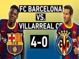فول مچ بازی بارسلونا 4-0 ویارئال ( 6 مهر 99 )