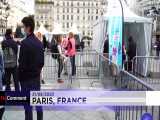 چادرهای موقت برای آزمایش رایگان کرونا در پاریس