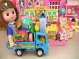 عروسک بازی کودکانه: عروسک کوچولو صندوقدار فروشگاه می شود