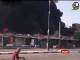 آتش سوزی گسترده در بازار ساحلی دیلم