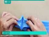 آموزش اوریگامی | ساخت اوریگامی پیشرفته | کاردستی ( اوریگامی عروس )