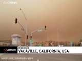 آتش سرکش اهالی شهری در کالیفرنیا را فراری داد