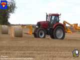 تراکتورهای کشاورزی بزرگ و مدرن با تجهیزات مختلف برای کار