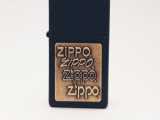 فندک زیپو کد Zippo Black Crackle Finish With Brass Emblem  362