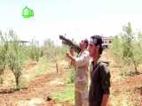 حمله با سلاح پیشرفته به جنگنده ارتش سوریه