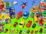 ماشین بازی کودکانه : کامیون آتش نشانی،تراکتور،قطار...
