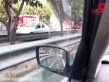 خودکشی از پل اتوبان مدرس تهران 21 مهر 99