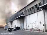 آخرین ویدئو حضور آتش نشانان در بندر بیروت
