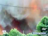 آتش‌سوزی در مناطق جنگلی غرب «مارسی» فرانسه