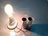 حقیقت مجانی بودن برق و روشن کردن لامپ 220