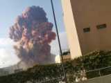فیلم انفجار مهیب در بیروت از چند زاویه مختلف HD