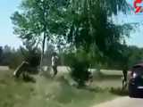حمله هولناک یوزپلنگ به یک بچه در پارک حیاط وحش