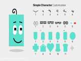 پروژه افترافکت مجموعه انیمیشن کاراکتر ساده Simple Characters Explainer